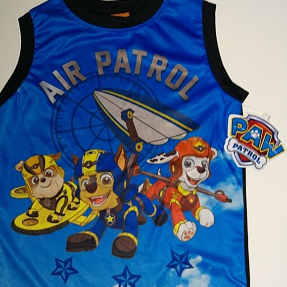 NWT Paw Patrol Tank Top & Shorts Set Hang Gliding - Picture 2 of 8